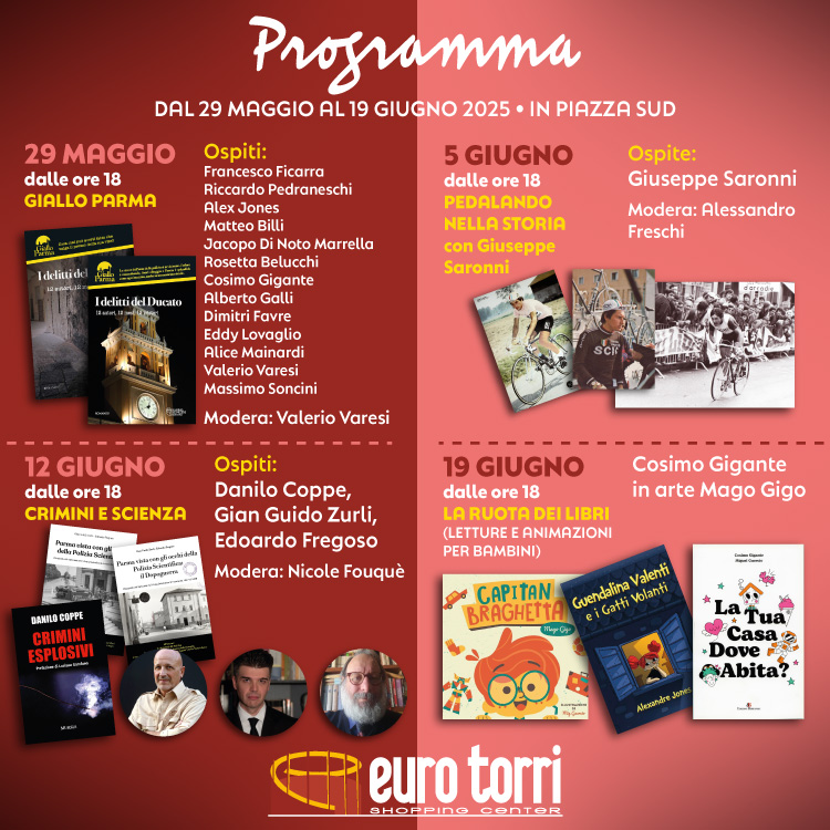 Centro Commerciale Euro Torri | TORRI BOOK • LIBRI, VOCI E PENSIERI