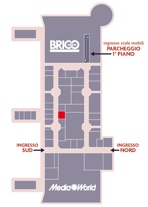 Centro Commerciale Euro Torri | STROILI | dove siamo dentro al centro
