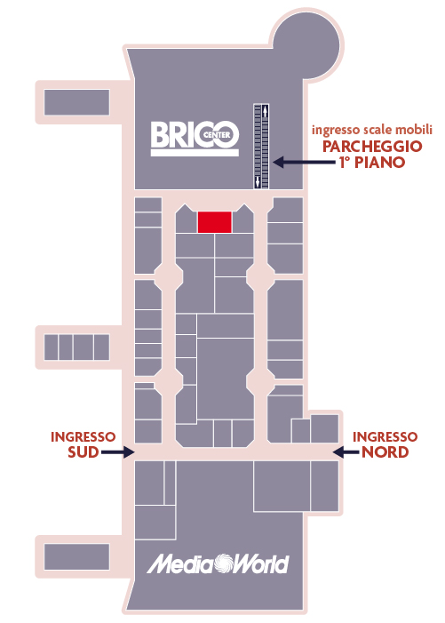 Centro Commerciale Euro Torri | L'INCONTRO | dove siamo dentro al centro