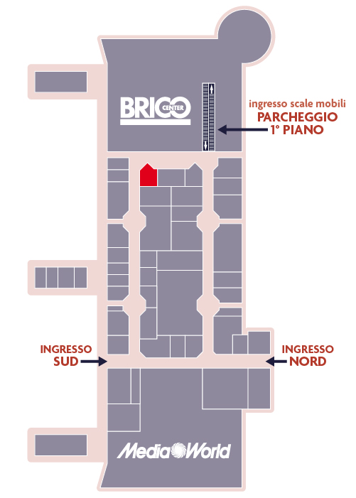Centro Commerciale Euro Torri | IRREGULAR | dove siamo dentro al centro