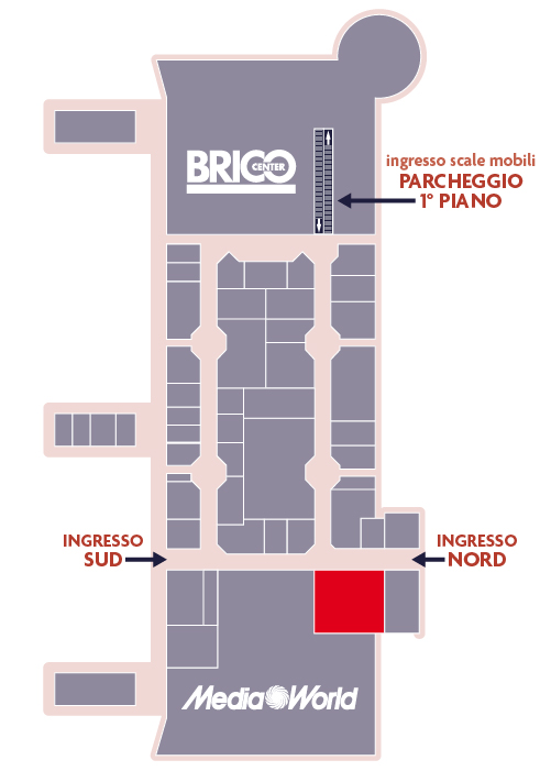 Centro Commerciale Euro Torri | TOYSUPER | dove siamo dentro al centro