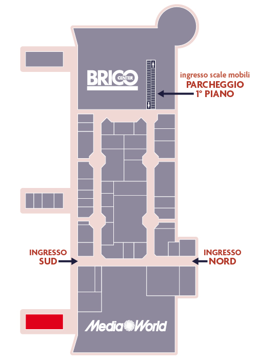 Centro Commerciale Euro Torri | SCAVOLINI | dove siamo dentro al centro