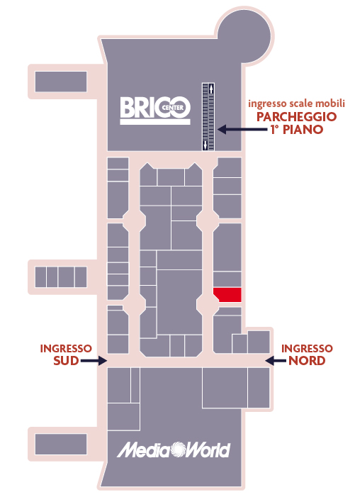 Centro Commerciale Euro Torri | RAMON | dove siamo dentro al centro