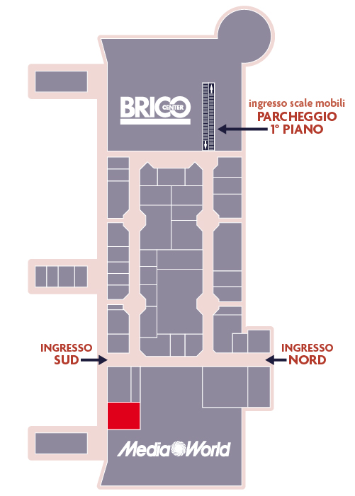 Centro Commerciale Euro Torri | L'ISOLA DEI TESORI | dove siamo dentro al centro