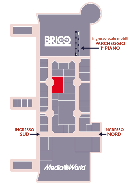 Centro Commerciale Euro Torri | GILEMA | dove siamo dentro al centro