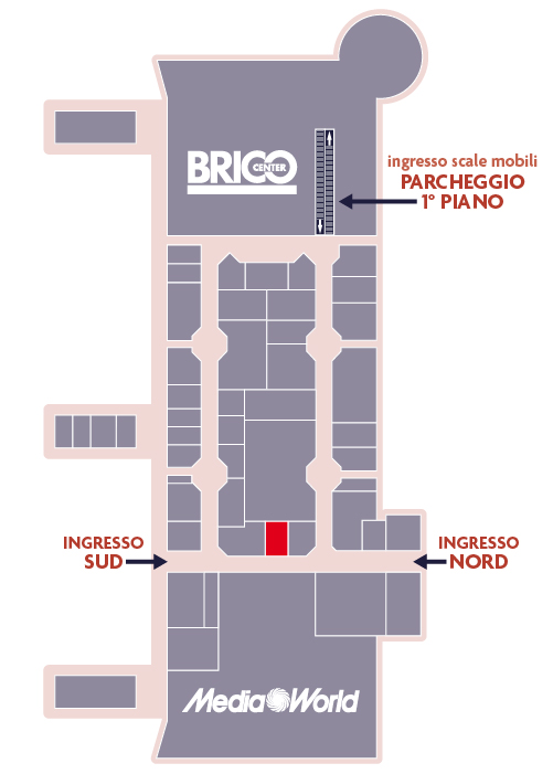 Centro Commerciale Euro Torri | DU PAREIL ..AU MÈME | dove siamo dentro al centro