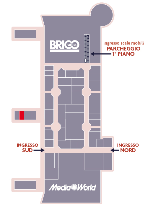 Centro Commerciale Euro Torri | ERBORISTERIA NATURA MEDICA | dove siamo dentro al centro