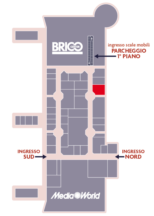 Centro Commerciale Euro Torri | LIBRERIA MONDADORI | dove siamo dentro al centro
