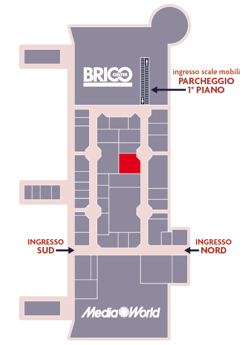 Centro Commerciale Euro Torri | GALLERIA 70 | dove siamo dentro al centro