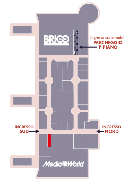 Centro Commerciale Euro Torri | PRIMIGI | dove siamo dentro al centro