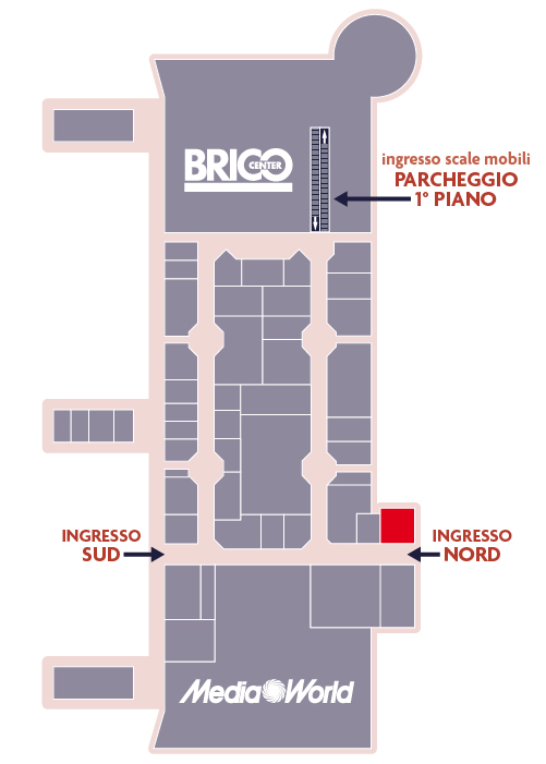 Centro Commerciale Euro Torri | MAGRITTE | dove siamo dentro al centro
