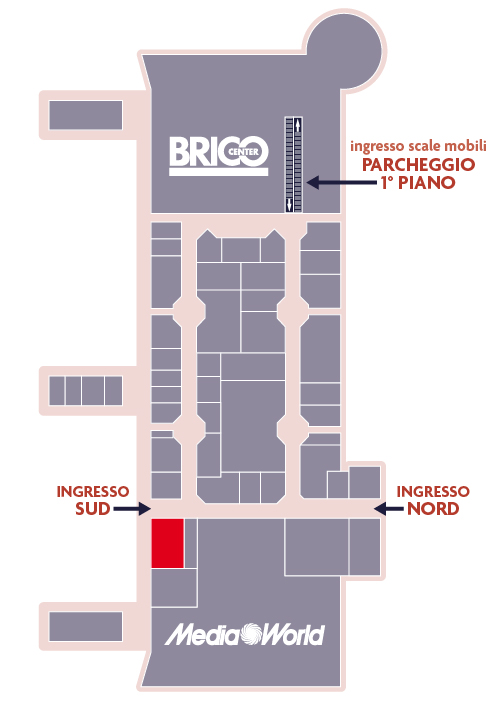 Centro Commerciale Euro Torri | GUSTAVO | dove siamo dentro al centro