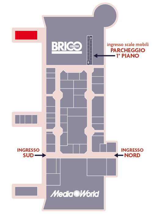 Centro Commerciale Euro Torri | EUROMED | dove siamo dentro al centro