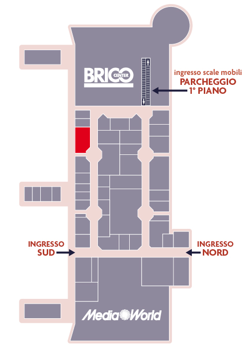 Centro Commerciale Euro Torri | CENTRO OTTICO DUCALE | dove siamo dentro al centro
