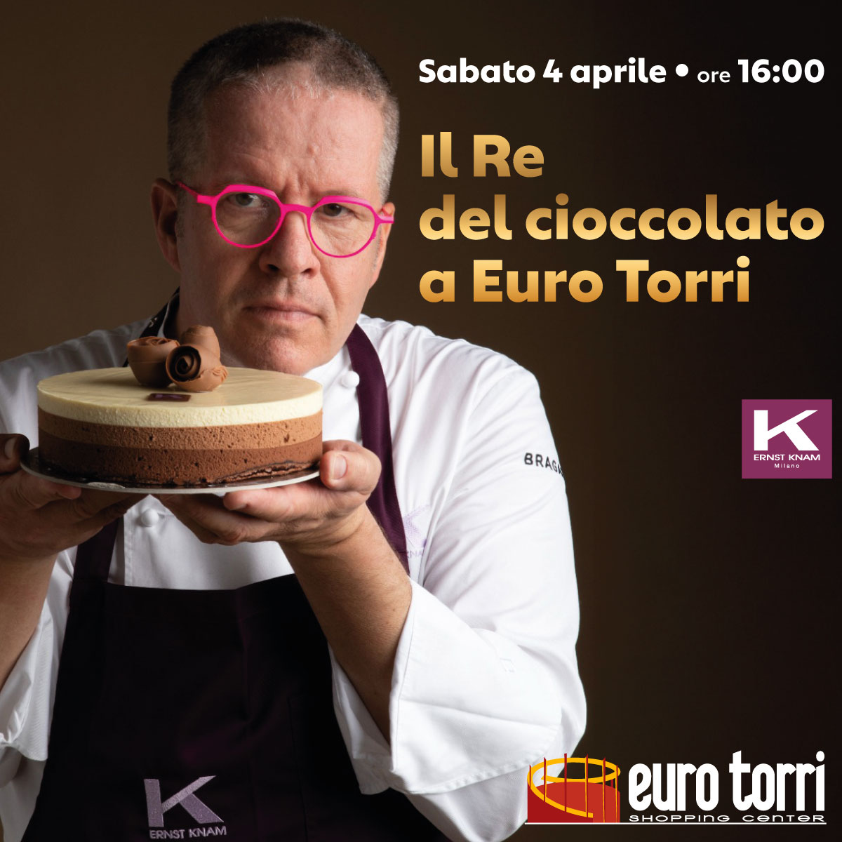 Centro Commerciale Euro Torri | Il Re del cioccolato a Euro Torri